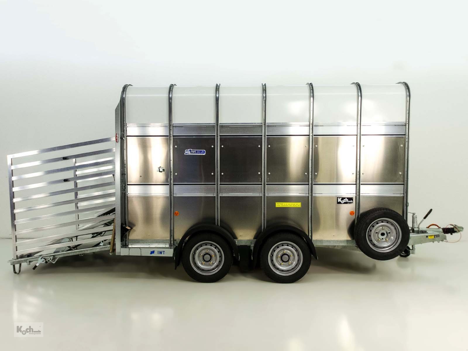 Anhänger typu Ifor Williams Viehanhänger TA510 12x7 178x372 Höhe:213 3,5t|Doppelstock (Vi11651846Iw), Neumaschine v Winsen (Luhe) (Obrázek 9)